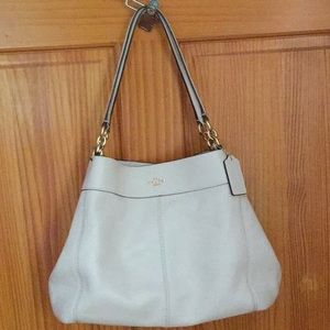 Coach Lexy Shoulder Bag, Pebble Leather